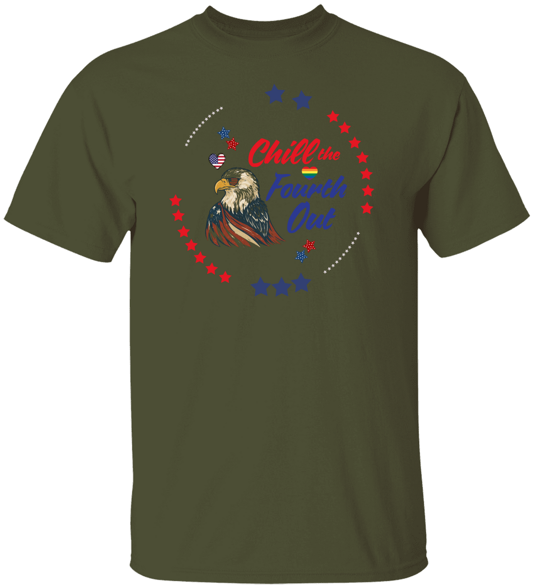 Chill The Fourth Out Shirt, Pride 4th Of July T-shirt, Independence Day Tee
