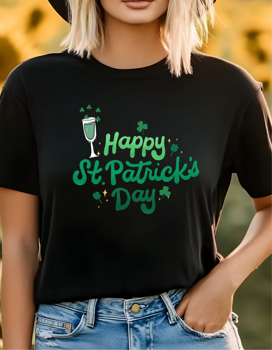 St Patrick's Day Shirt, Irish Celebration Tee, Shamrock Festival Top, Fun Holiday Apparel, Women's Festive T-Shirt, Gift