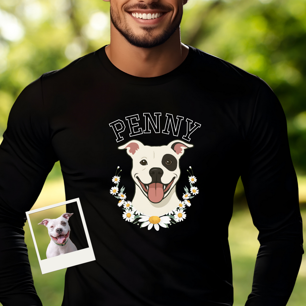Custom Pet Crewneck Sweatshirt | Animal Lover's Gift