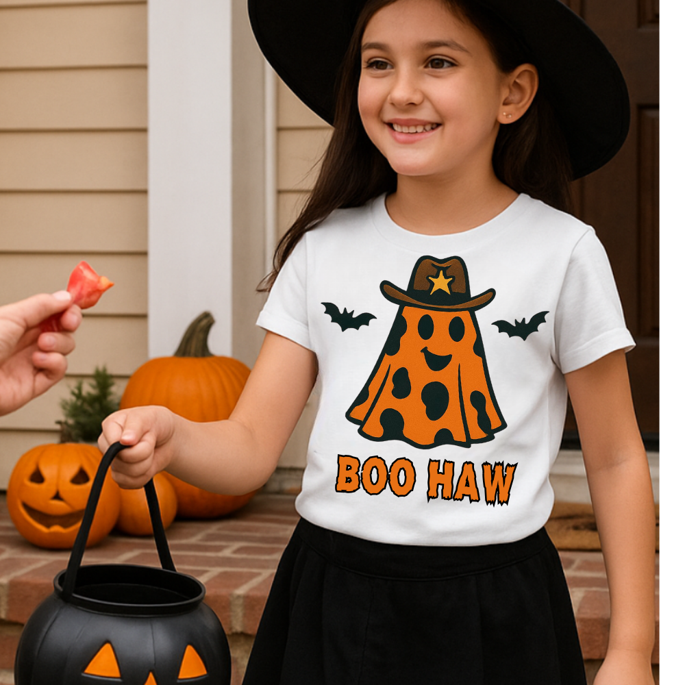 Halloween "BOO HAW" Graphic Tee