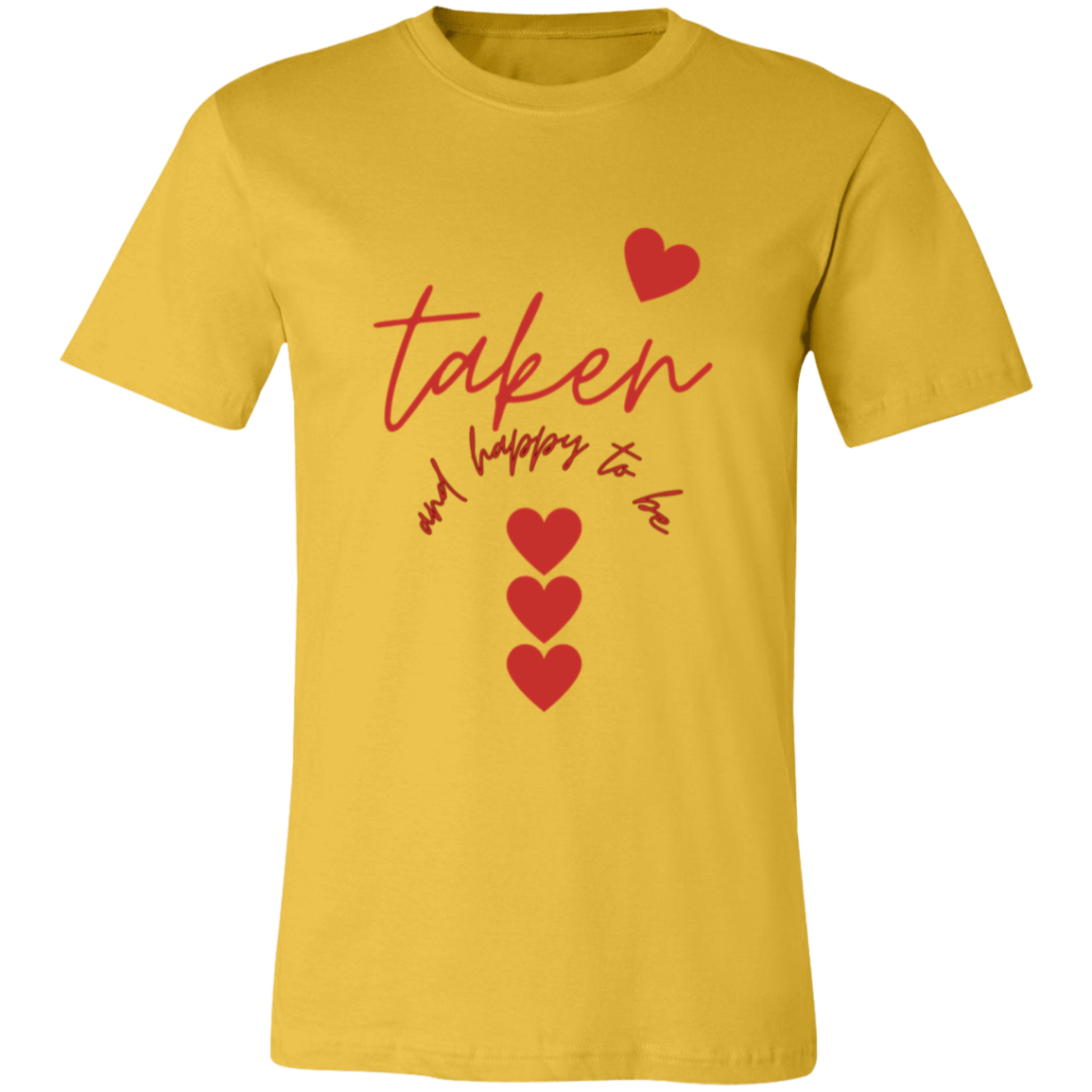 Gift for My Soulmate "Taken" Jersey Short-Sleeve T-Shirt