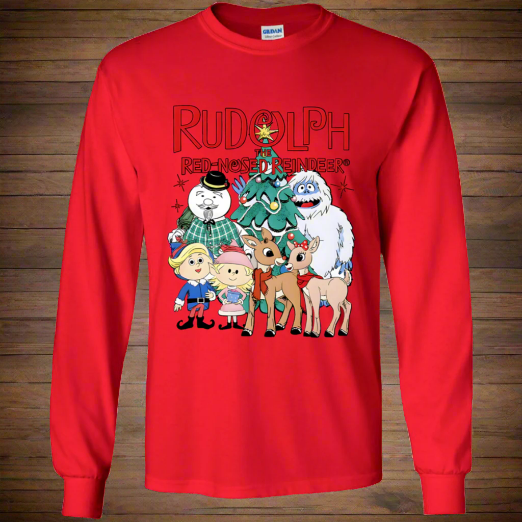 Rudolph the Red Nose Reindeer Christmas Youth Pullover Shirt!