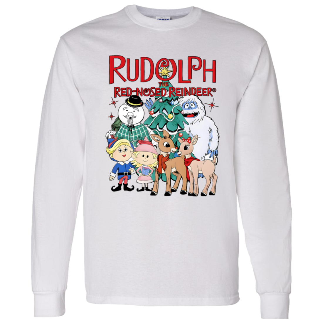 Rudolph the Red Nose Reindeer Christmas LS T-Shirt!