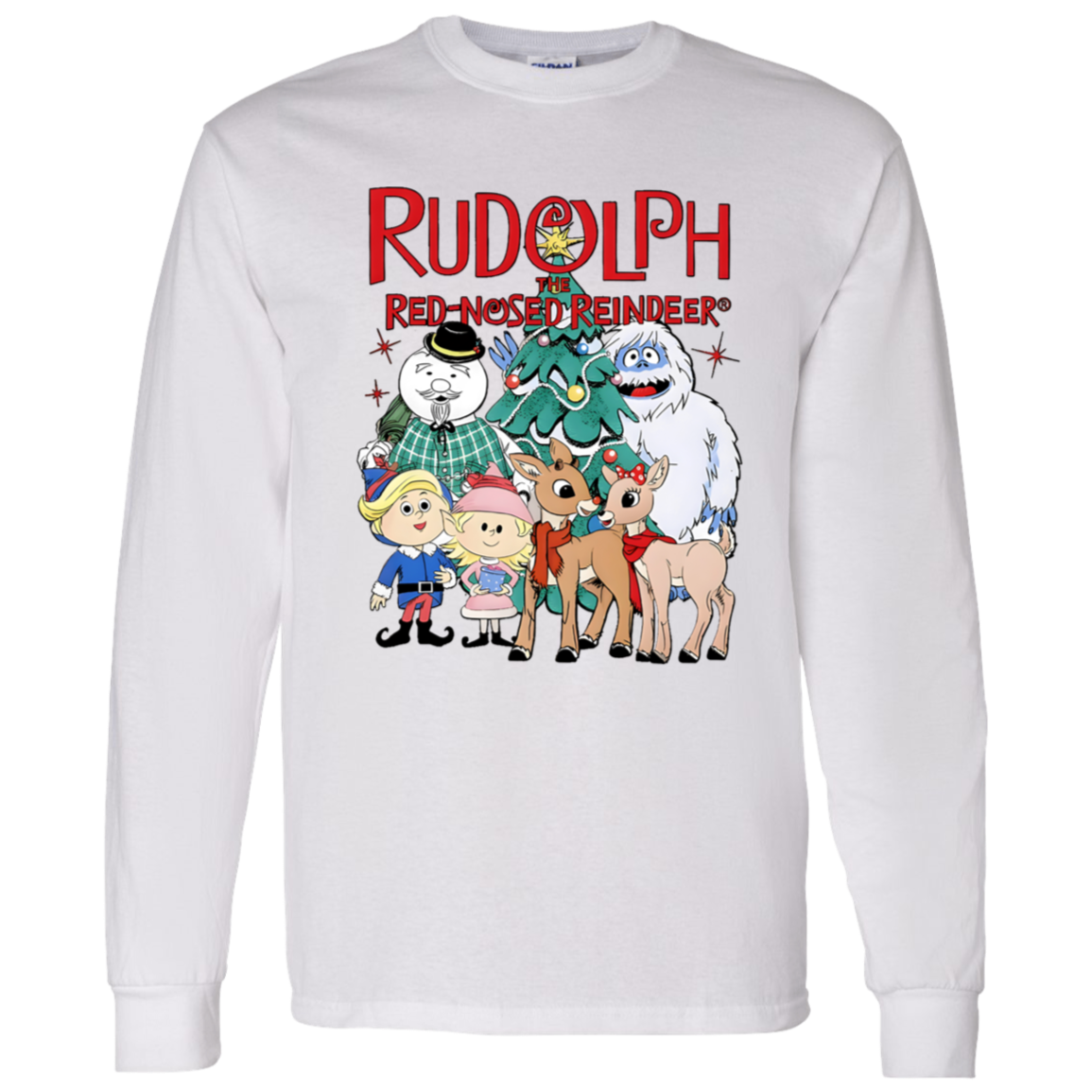 Rudolph the Red Nose Reindeer Christmas LS T-Shirt!