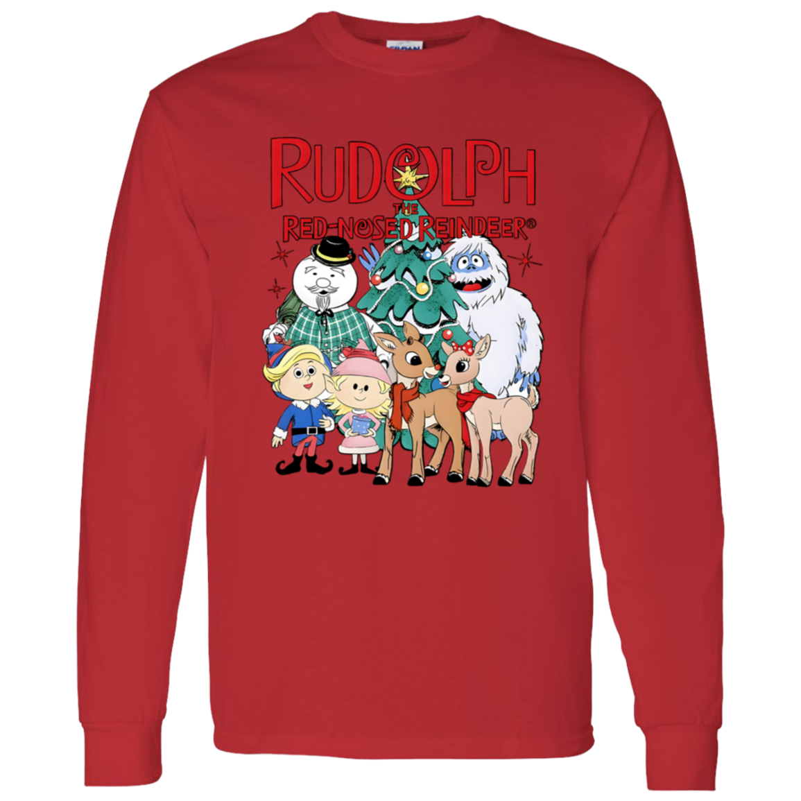 Rudolph the Red Nose Reindeer Christmas LS T-Shirt!