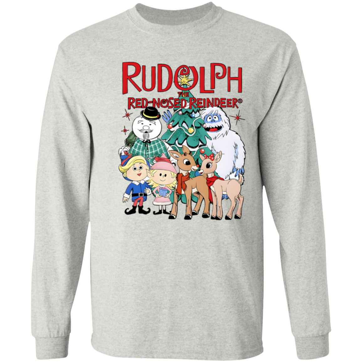 Rudolph the Red Nose Reindeer Christmas LS T-Shirt!