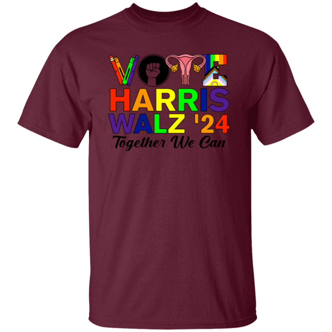 Together We Can "Harris/Walz 24" T-Shirt