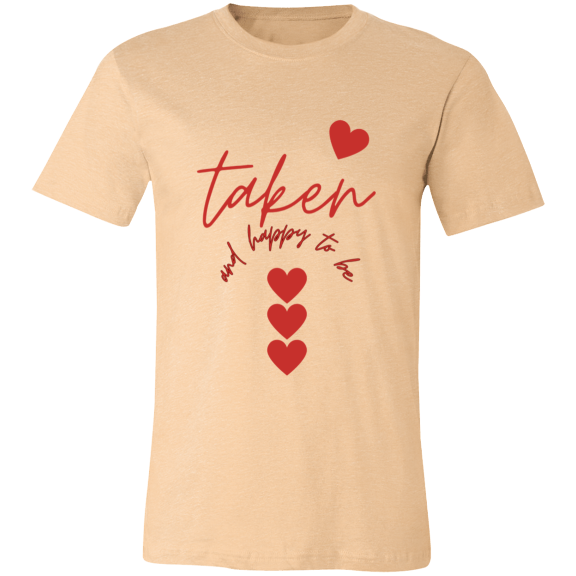 Gift for My Soulmate "Taken" Jersey Short-Sleeve T-Shirt