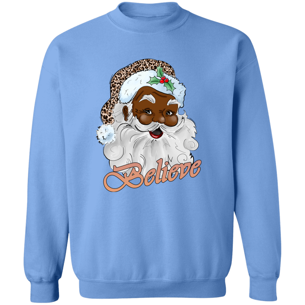 Christmas Santa "Believe" Holiday Sweatshirt