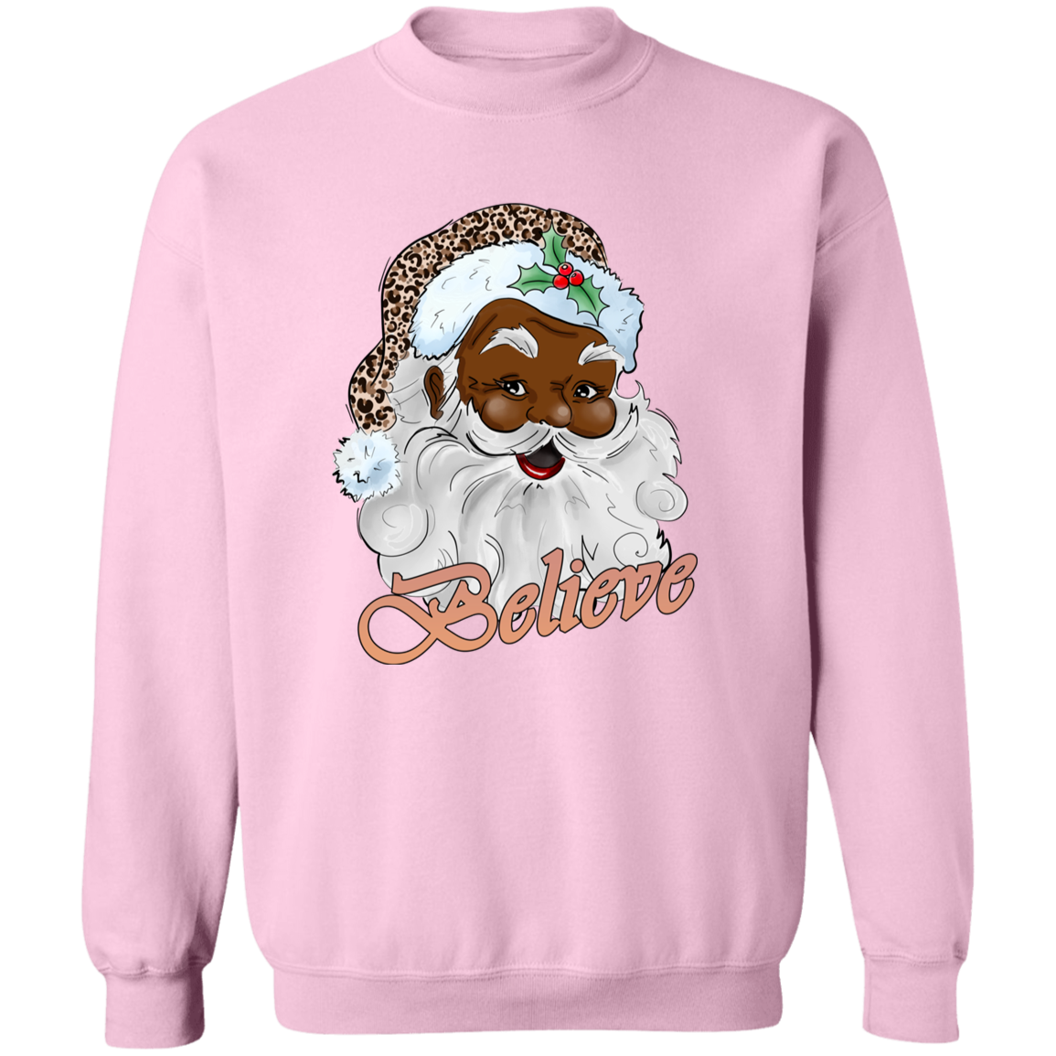 Christmas Santa "Believe" Holiday Sweatshirt