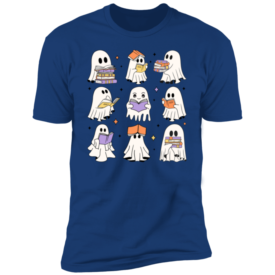 Retro Reading Ghost, Gift For Fall Lovers!
