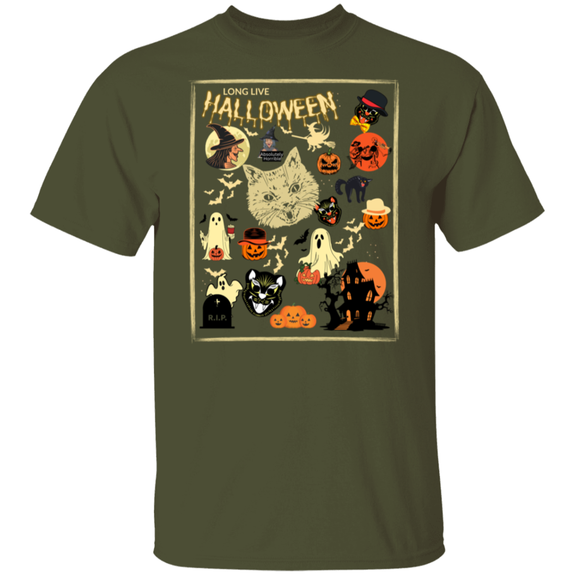 Retro Halloween T-Shirt, Long Live Halloween!