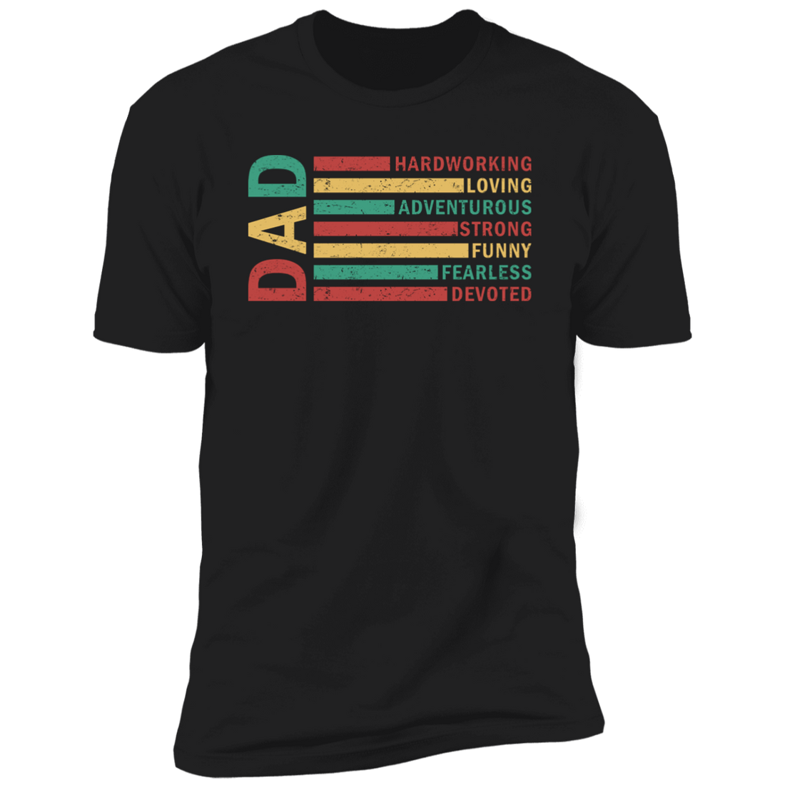 DAD "Fearless" Premium Short Sleeve T-Shirt