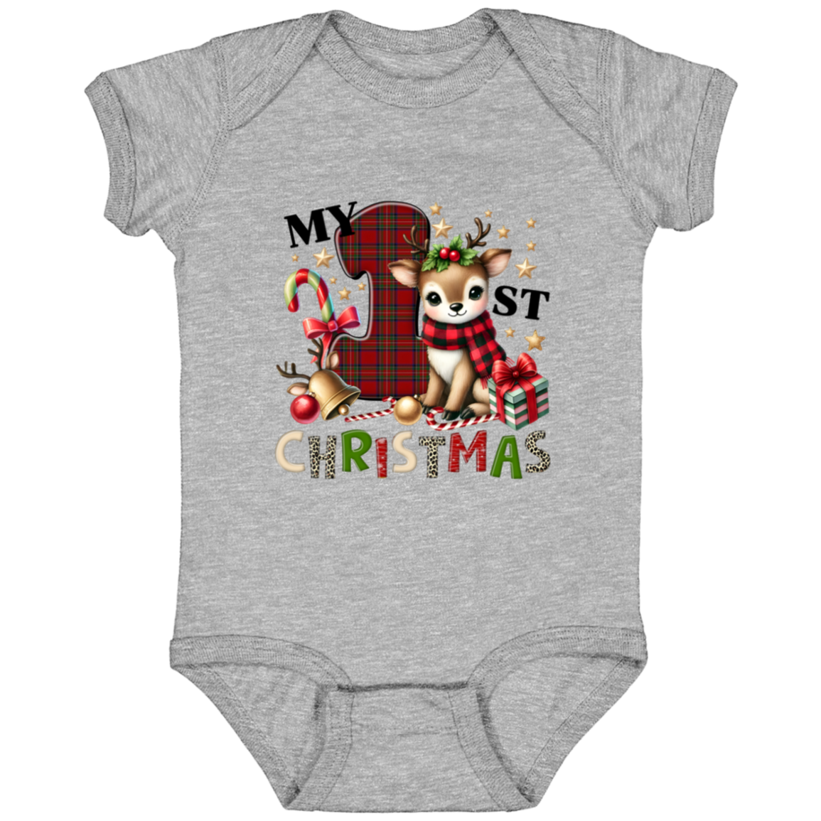 "My 1st Christmas" Infant/Toddler Holiday Apparel | Great Gifts!