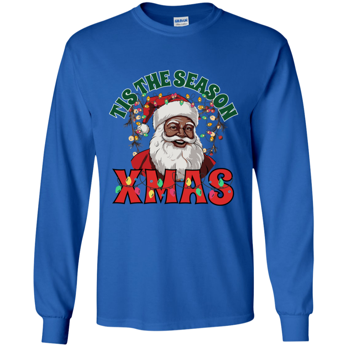 Christmas Santa "Tis the Season" Holiday Sweatshirt