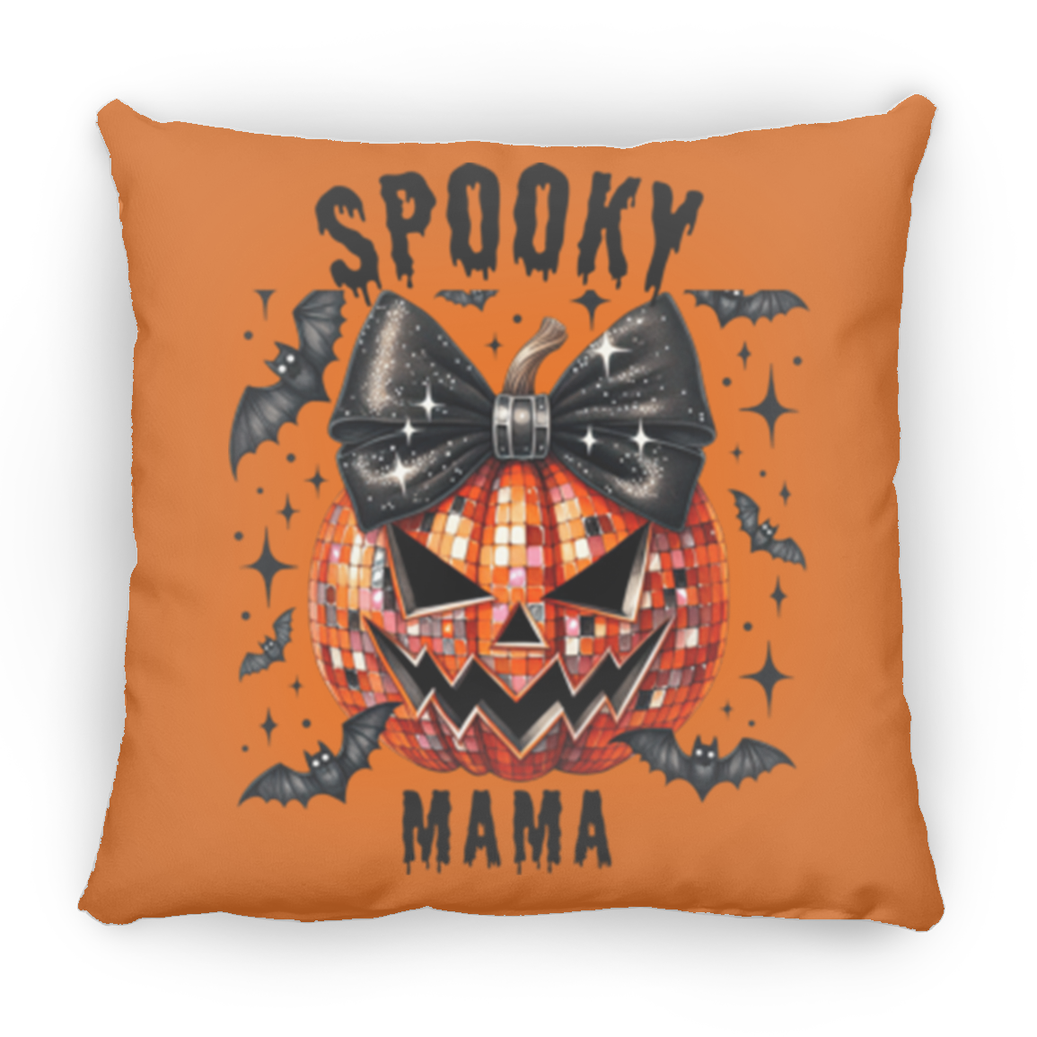 Halloween Decor, Spooky Mama Throw Pillows | Large Throw Pillow