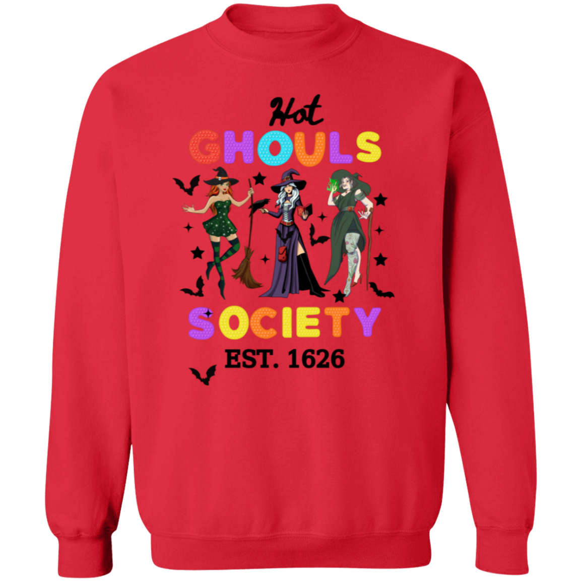 Halloween "Hot Ghouls" Pullover Sweatshirt/T-Shirt!