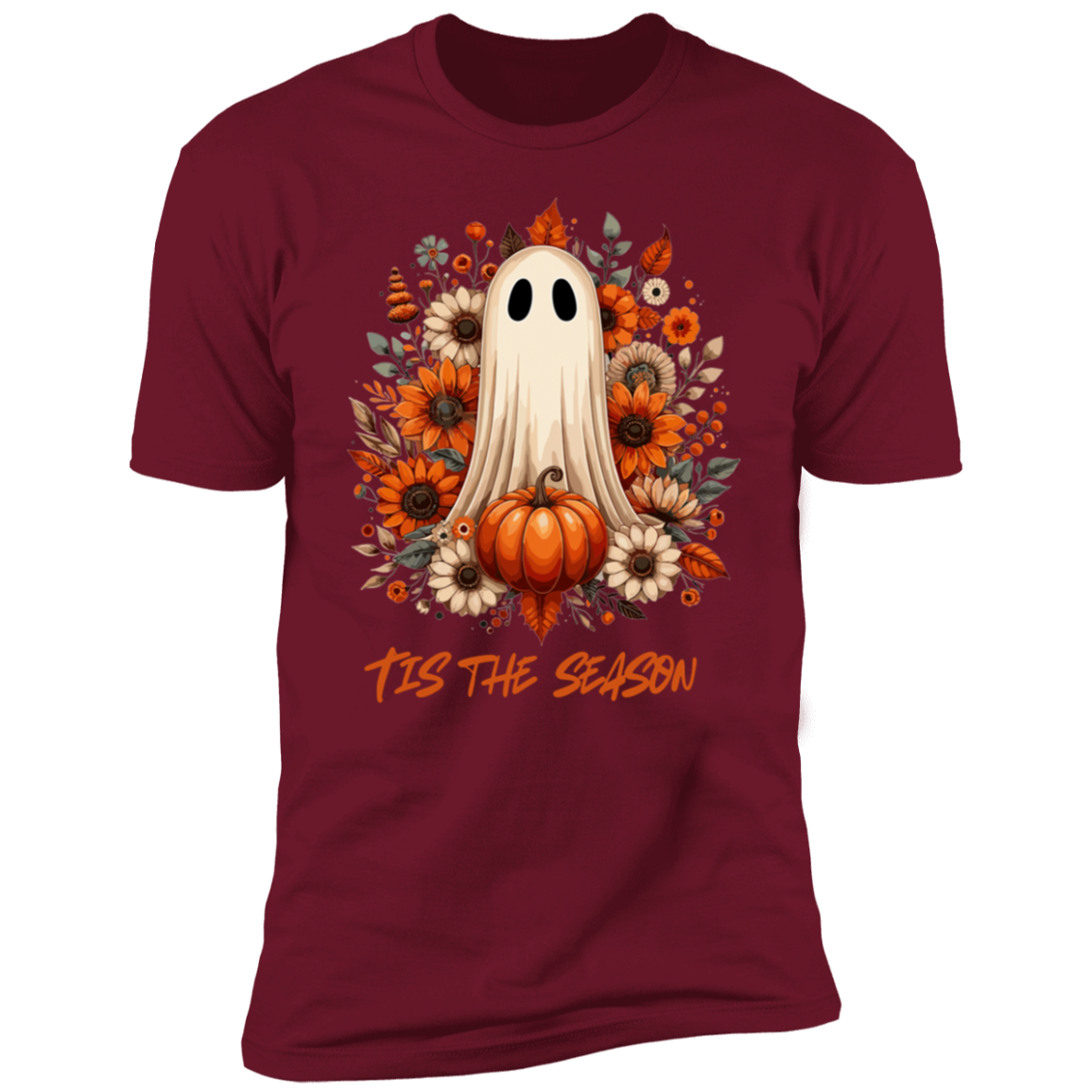 Floral Ghost Halloween Shirt, Flower Halloween Shirt!