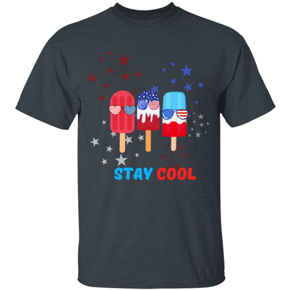 "Stay Cool" Summertime Fun Youth 100% Cotton T-Shirt