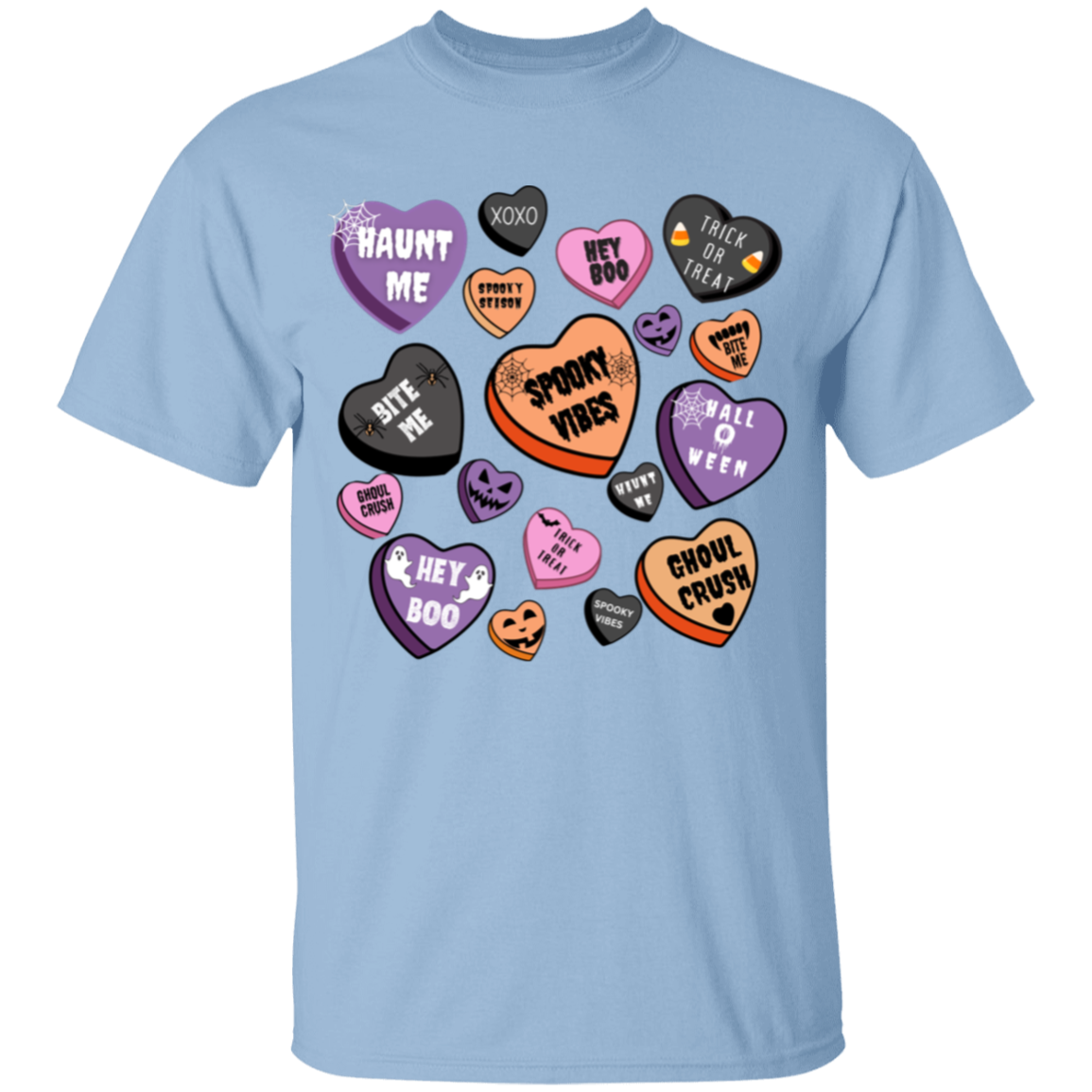 Cute Youth Halloween Heart T-Shirt | Great Gift for Halloween!