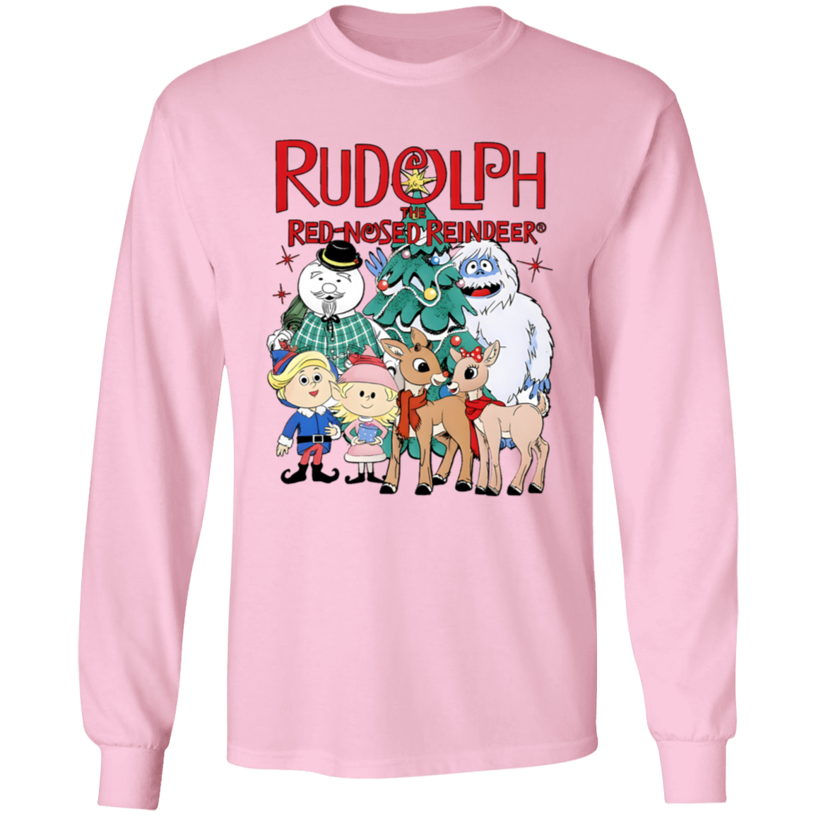 Rudolph the Red Nose Reindeer Christmas LS T-Shirt!