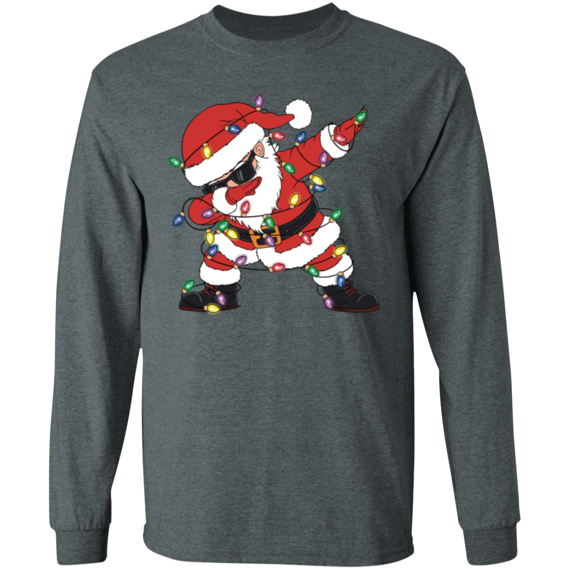 Dabbing Christmas Santa | Holiday Sweatshirt/LS T- Shirt!