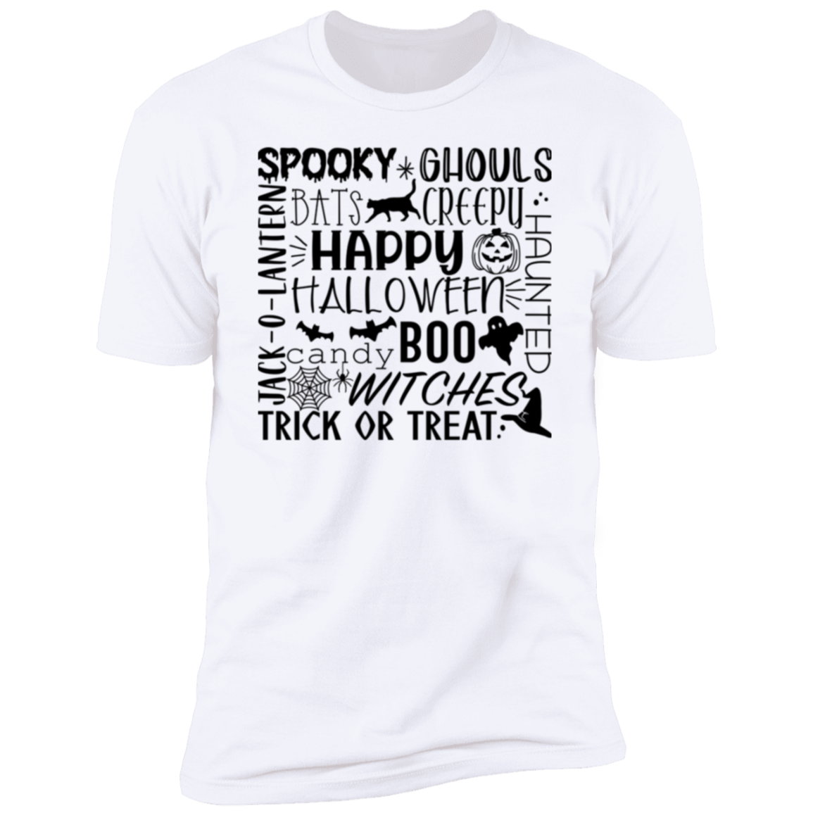 Spooky, Ghouls Halloween Short Sleeve T-Shirt