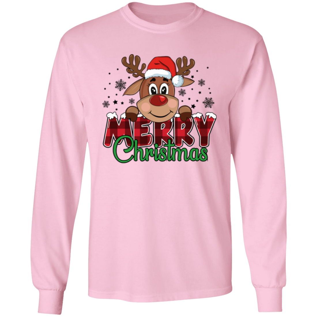 Funny Christmas Reindeer Adult Sweatshirt | Youth T-Shirt | Great Gift