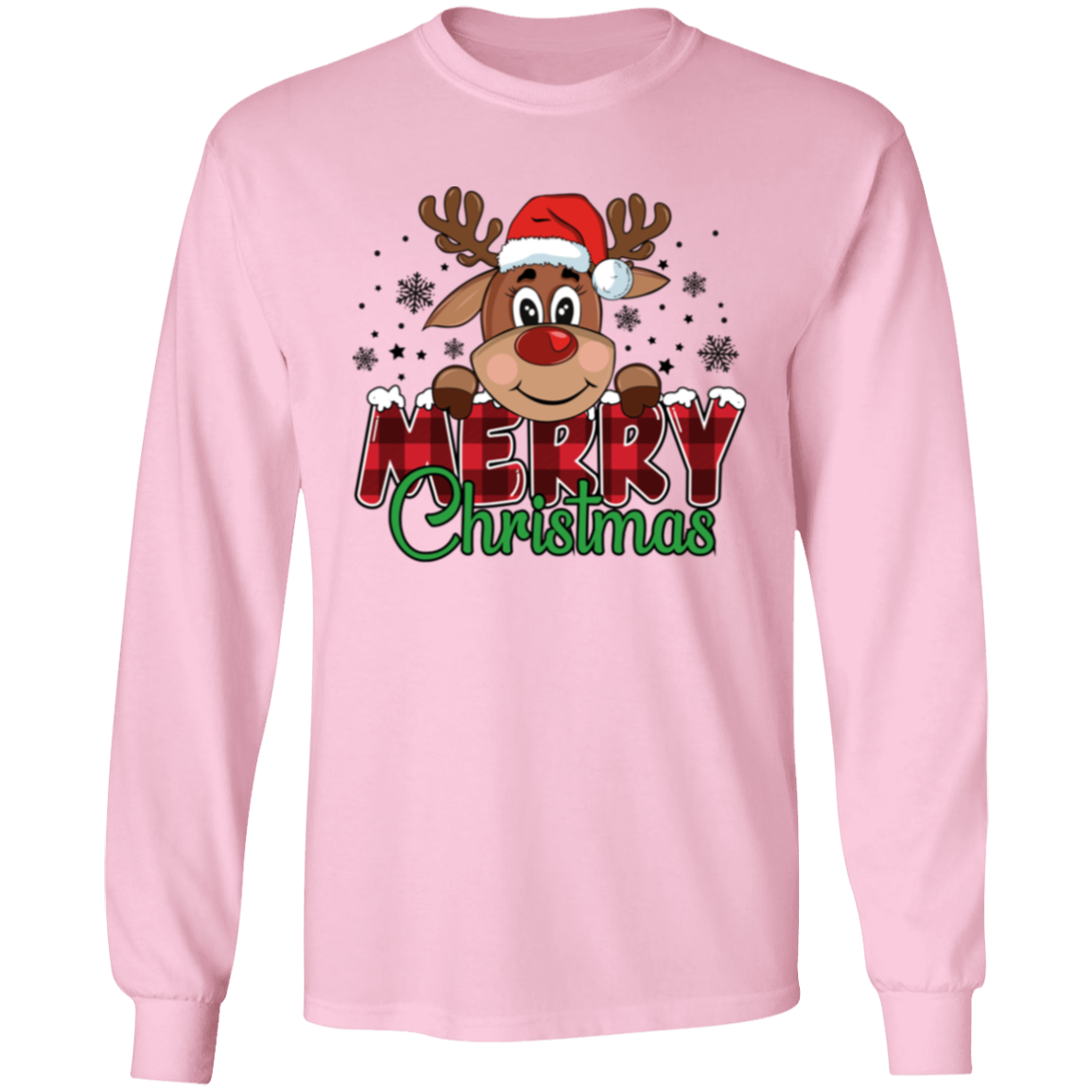 Funny Christmas Reindeer Adult Sweatshirt | Youth T-Shirt | Great Gift