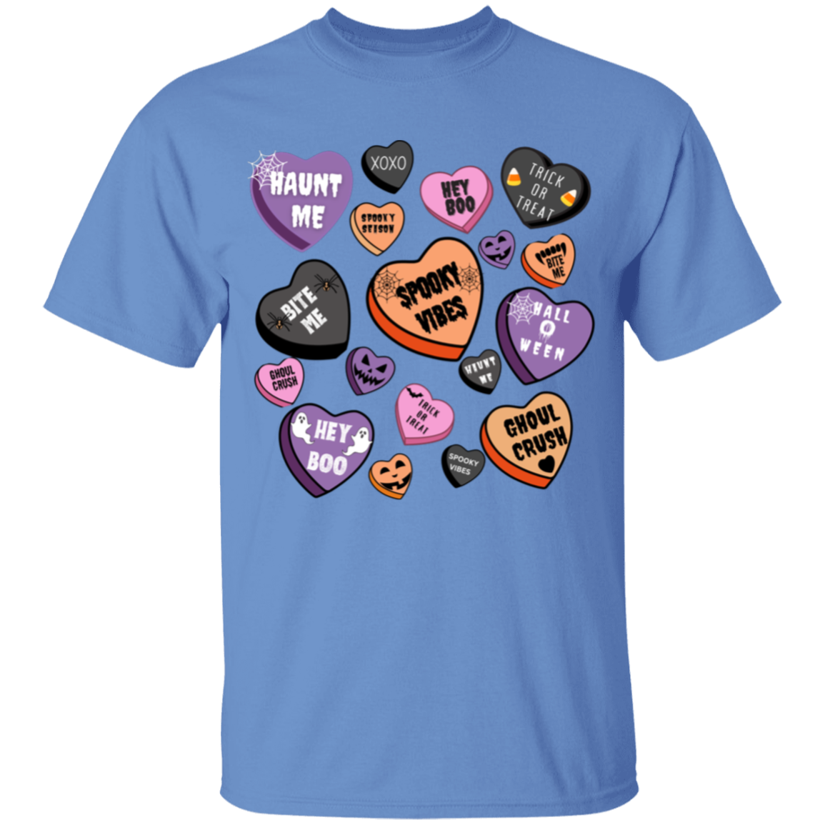 Cute Youth Halloween Heart T-Shirt | Great Gift for Halloween!