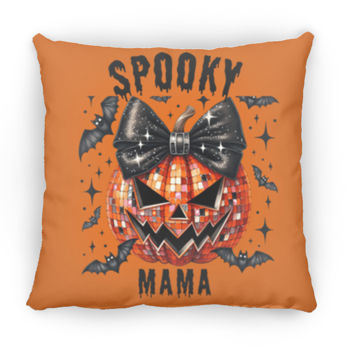 Halloween Decor, Spooky Mama Throw Pillows | Large Throw Pillow