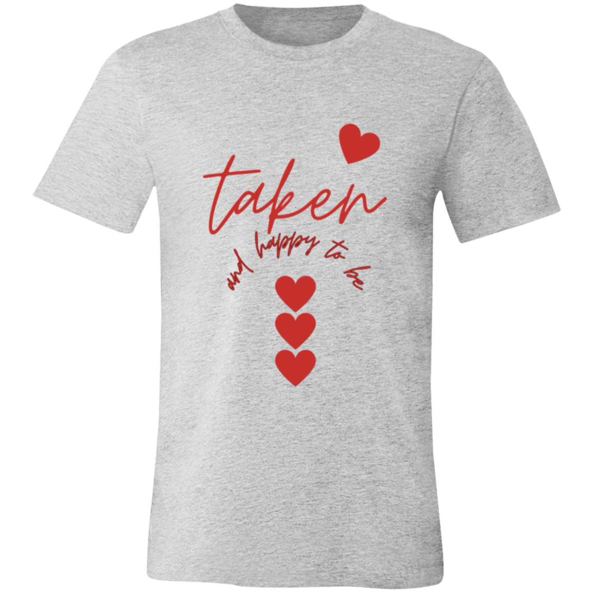 Gift for My Soulmate "Taken" Jersey Short-Sleeve T-Shirt