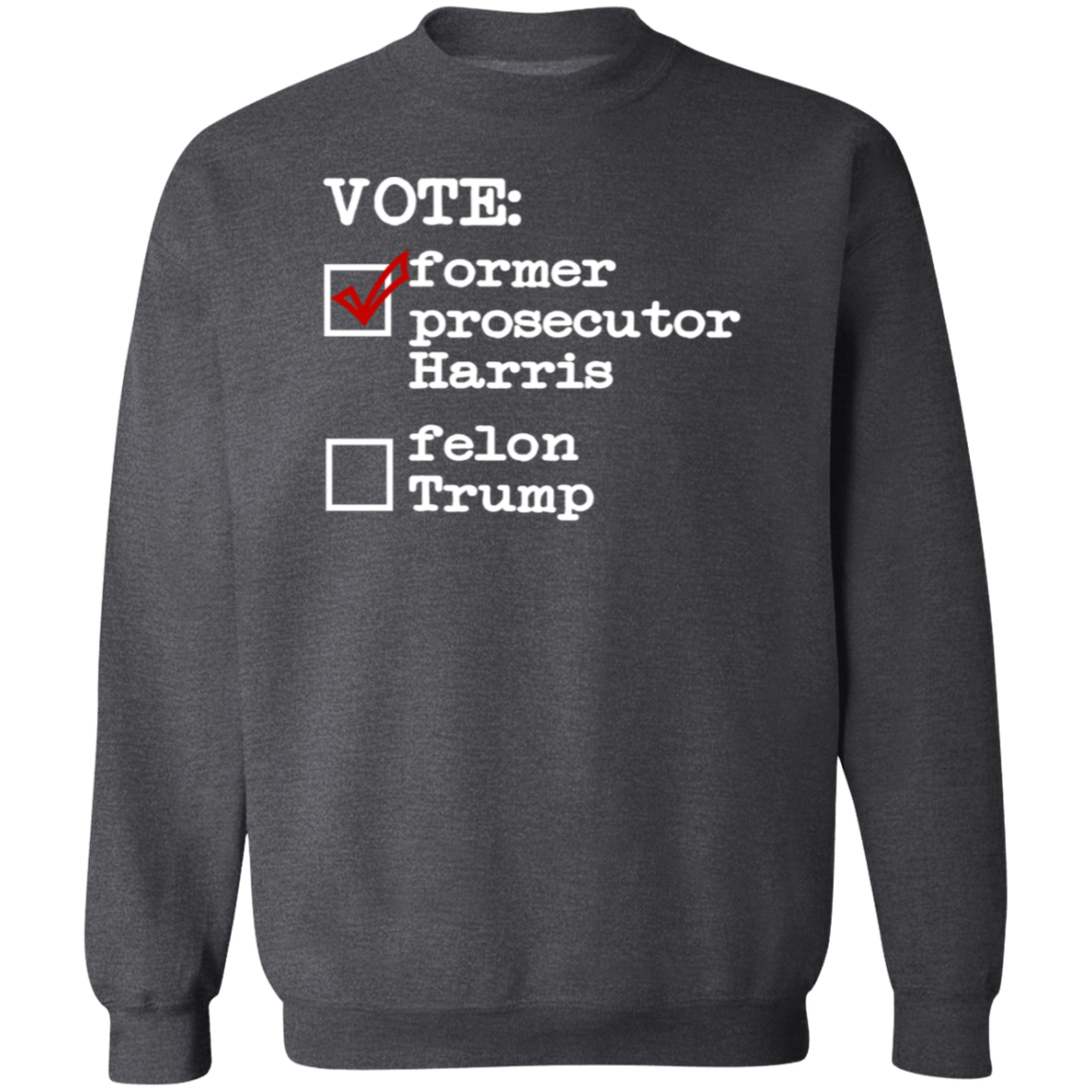 "Vote" 2024 Crewneck Pullover Sweatshirt!