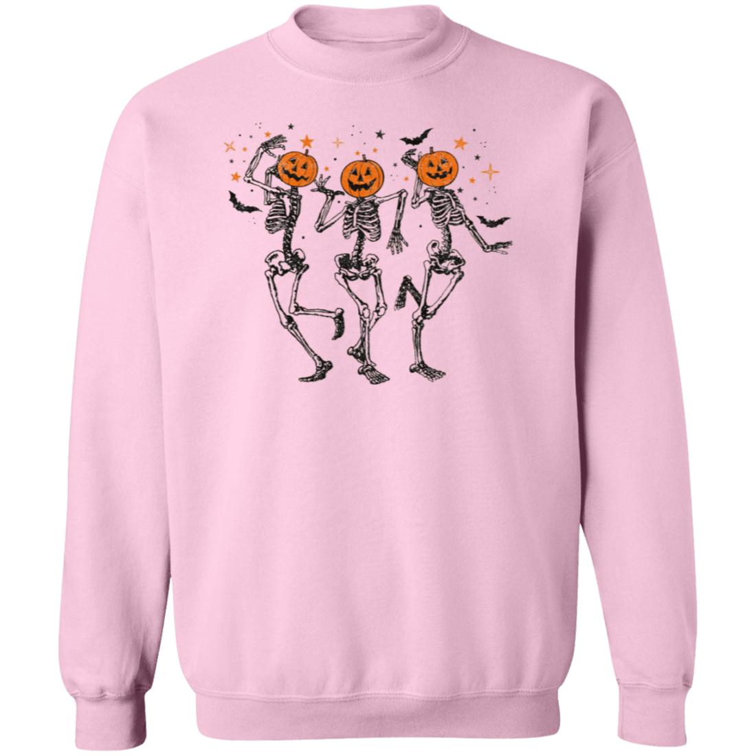 Funny Halloween Pumpkin Head Dancing Skeleton Sweatshirt, Halloween Gift Shirt, Halloween Party Costume