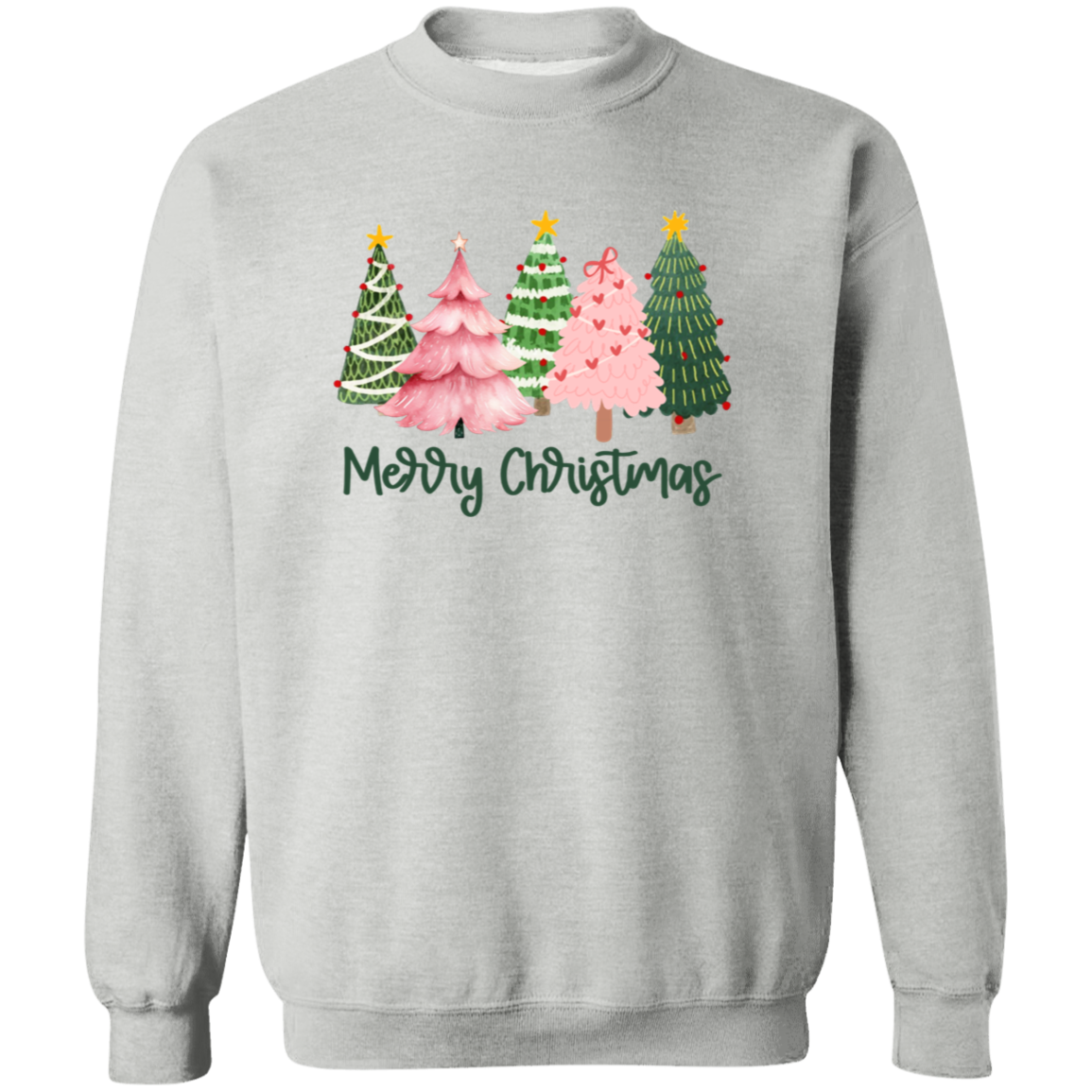 Festive Merry Christmas Tree Graphic Holiday Apparel!