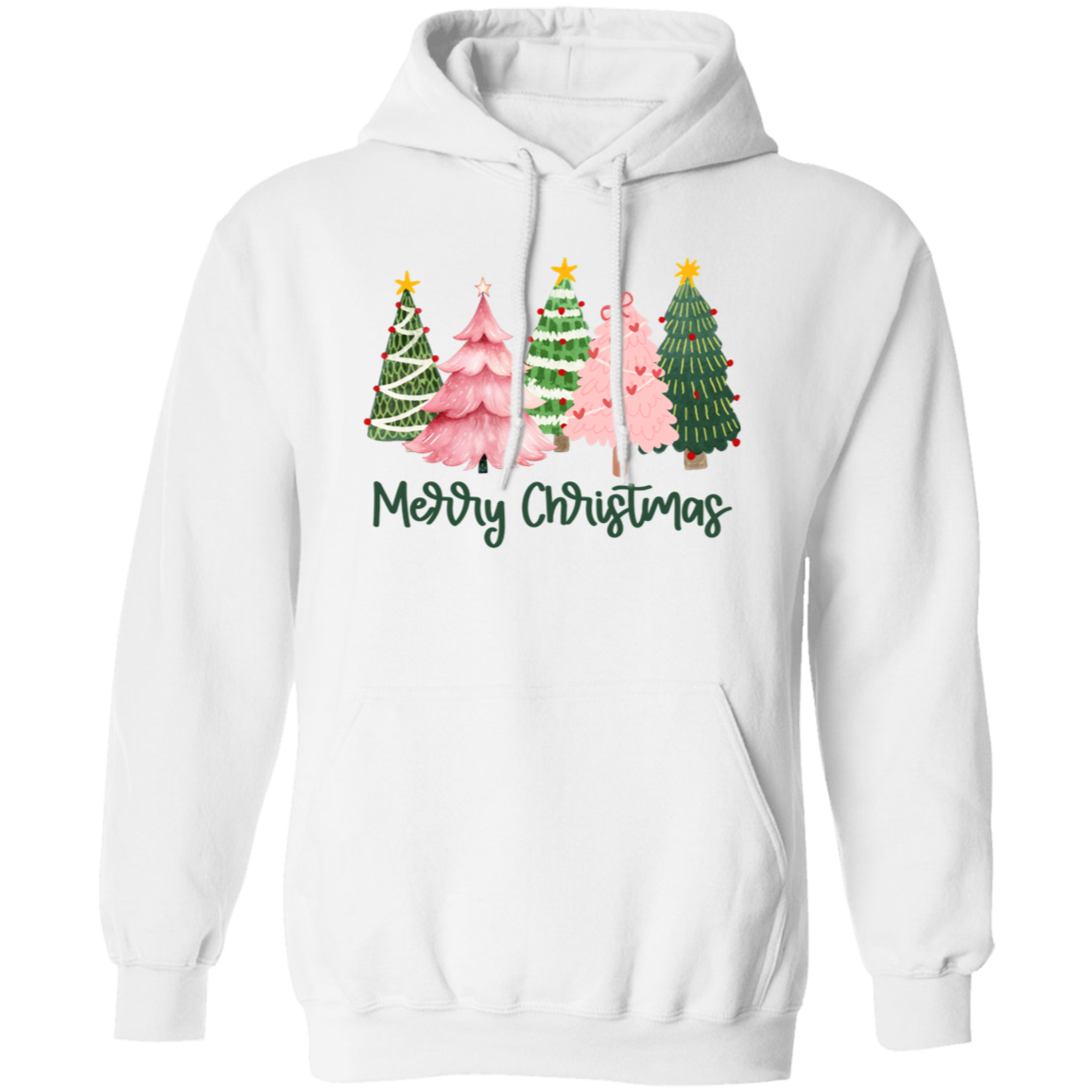 Festive Merry Christmas Tree Graphic Holiday Apparel!