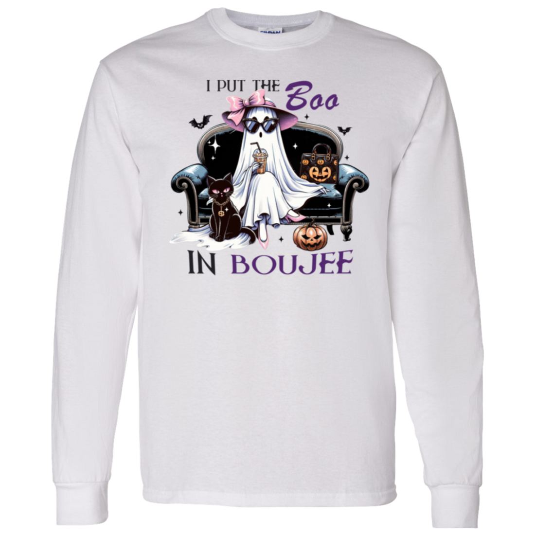 Halloween Funny "Boujee" Long Sleeve T-Shirt!