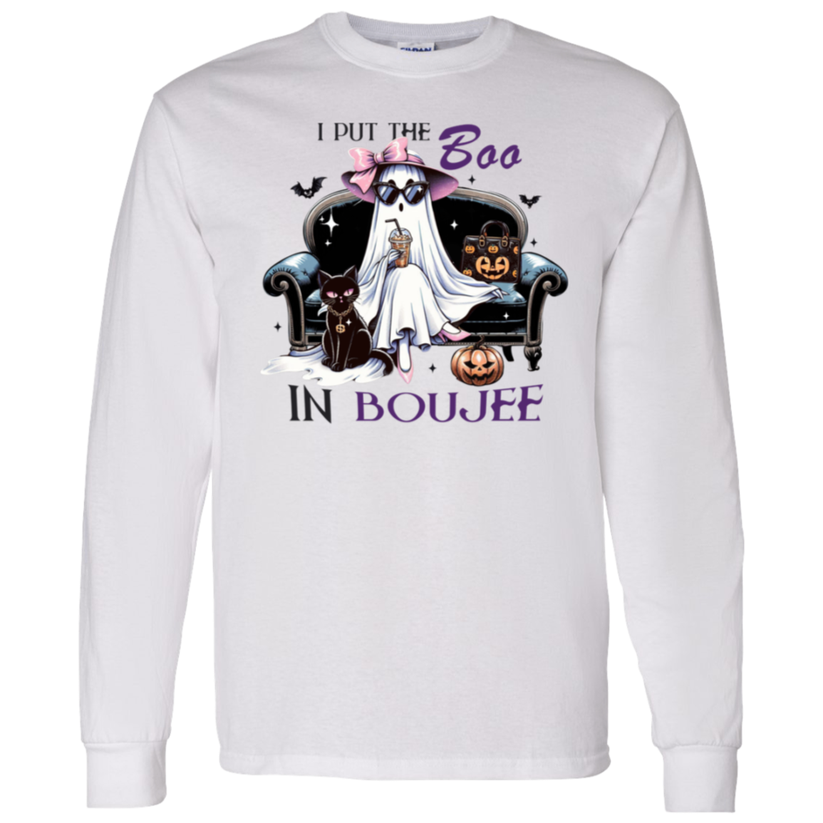 Halloween Funny "Boujee" Long Sleeve T-Shirt!