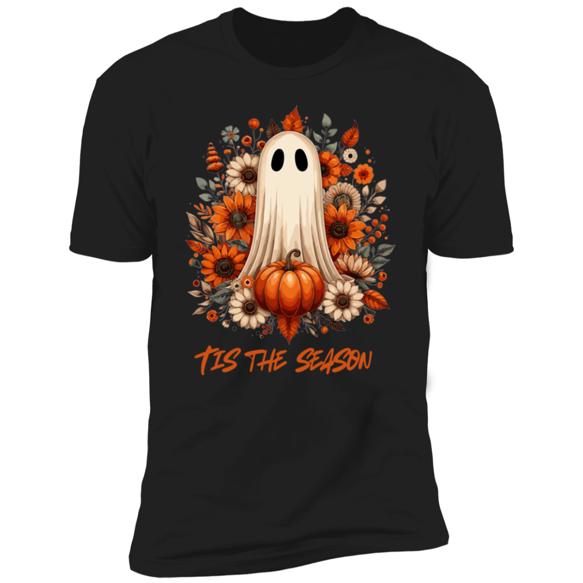 Floral Ghost Halloween Shirt, Flower Halloween Shirt!