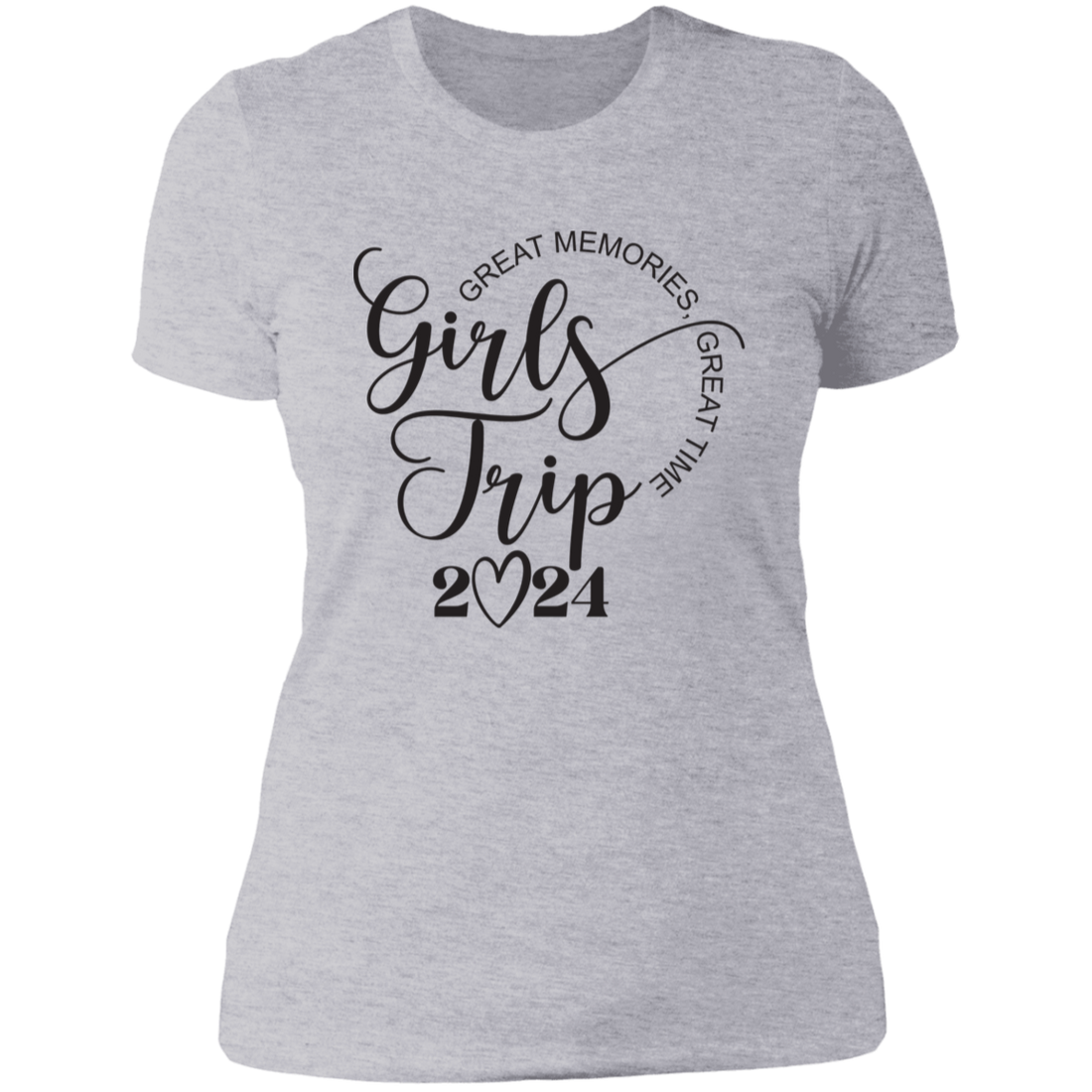 "Girl's Trip 2024" Ladies' Boyfriend T-Shirt
