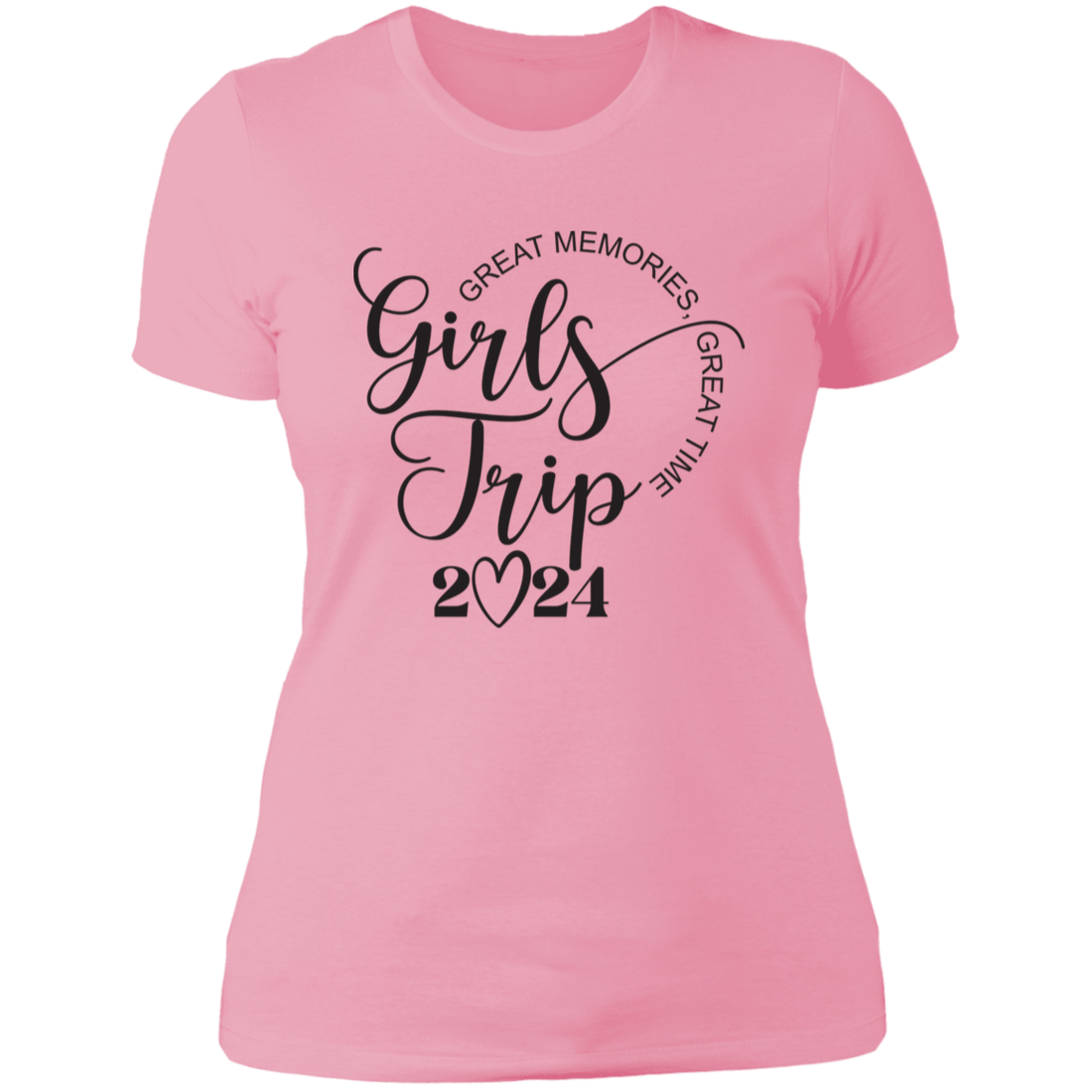 "Girl's Trip 2024" Ladies' Boyfriend T-Shirt
