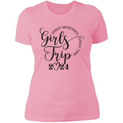 "Girl's Trip 2024" Ladies' Boyfriend T-Shirt