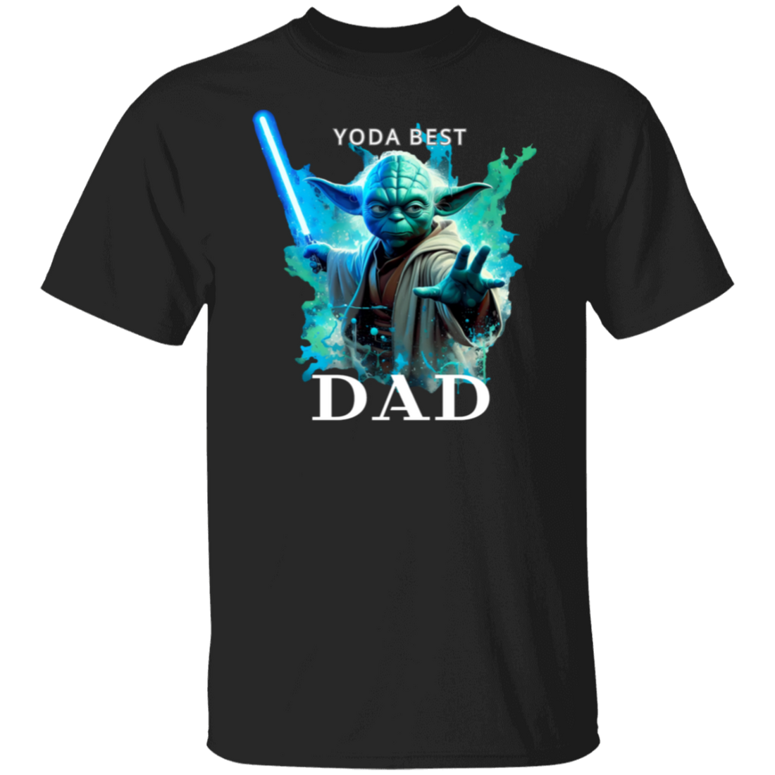 "Yoda" Best Dad Short Sleeve T-Shirt