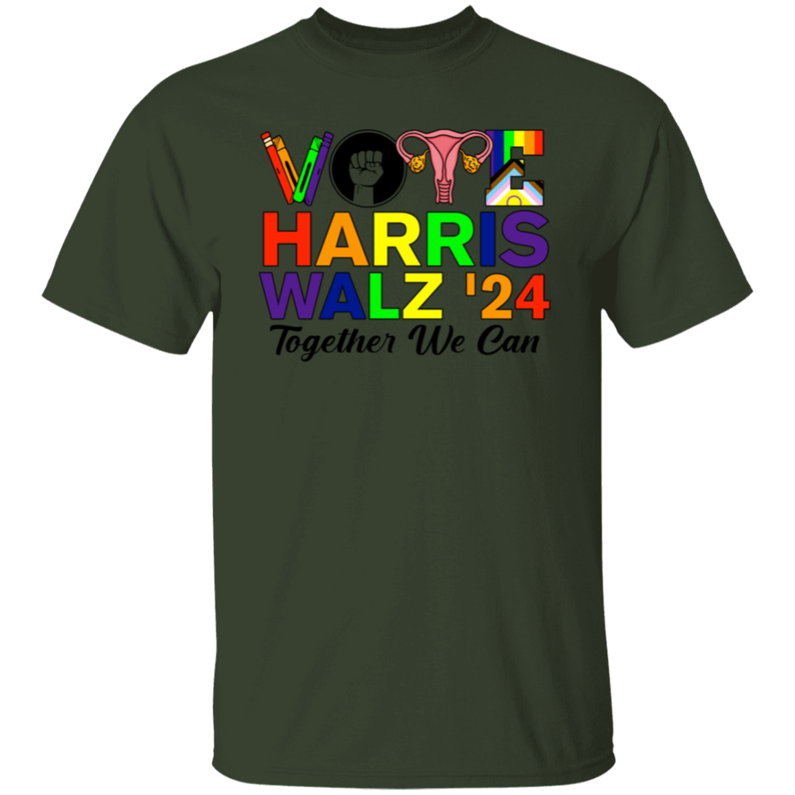 Together We Can "Harris/Walz 24" T-Shirt