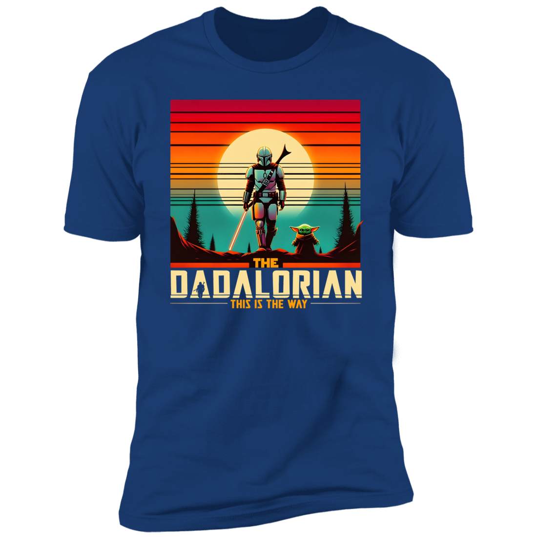 To Dad "Dadalorian" Short Sleeve T-Shirt