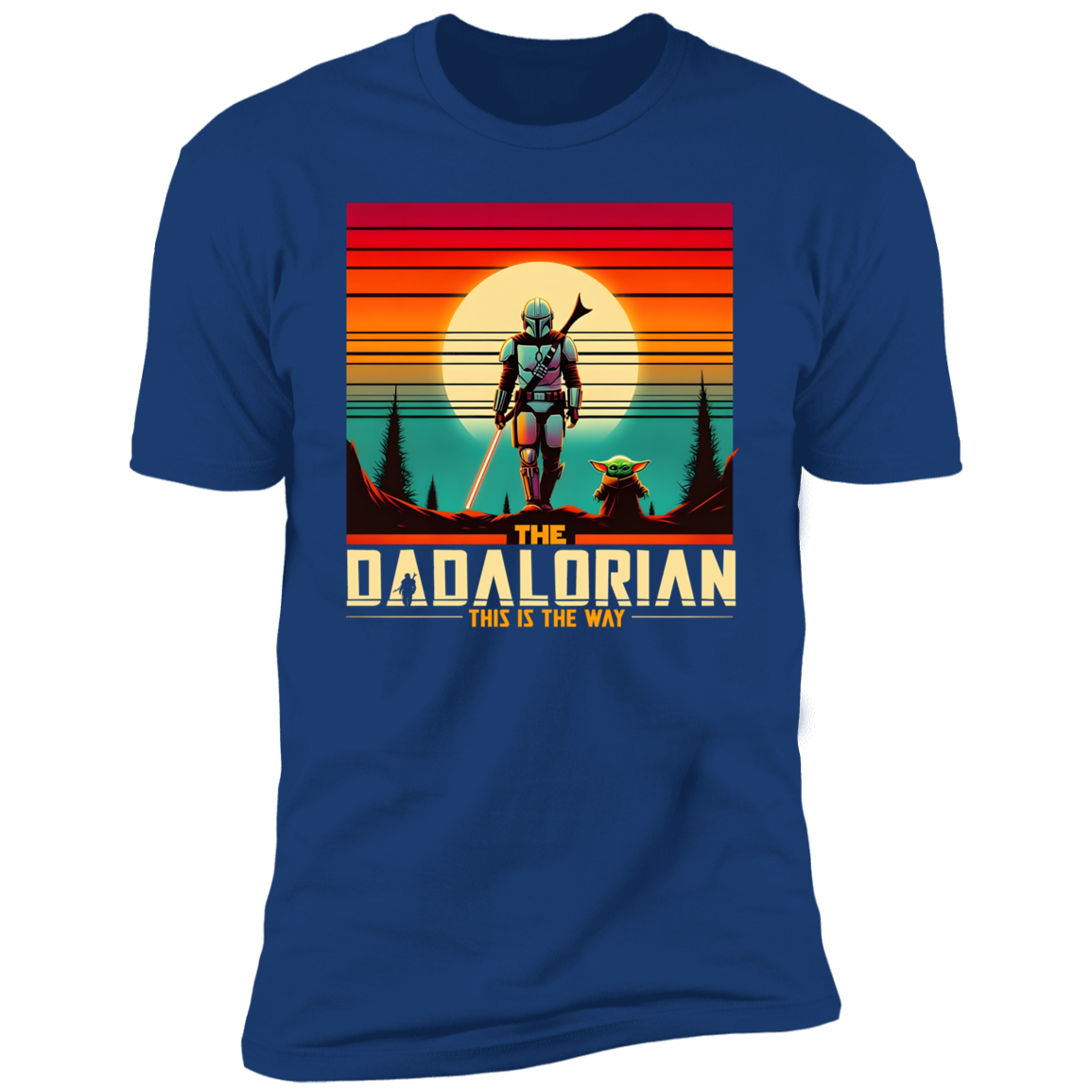 To Dad "Dadalorian" Short Sleeve T-Shirt