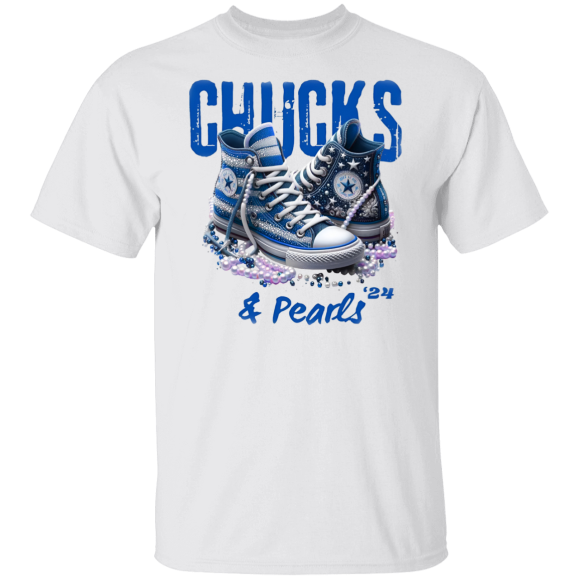 "Chucks & Pearls" 2024 T-Shirt