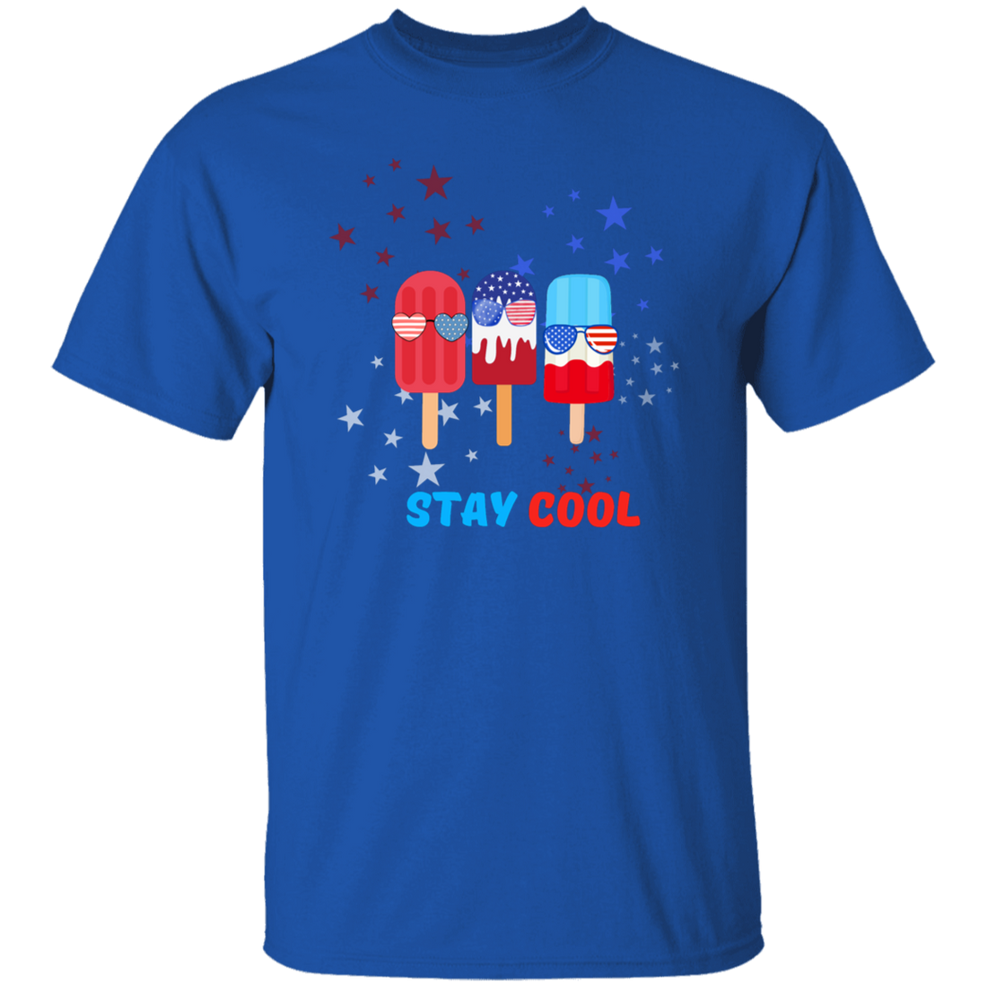 "Stay Cool" Summer Short Sleeve T-Shirt