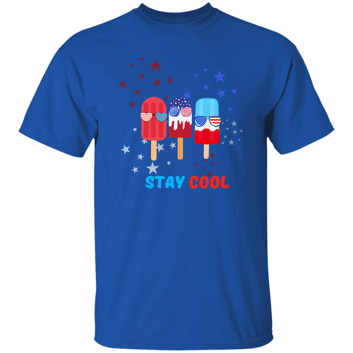 "Stay Cool" Summer Short Sleeve T-Shirt