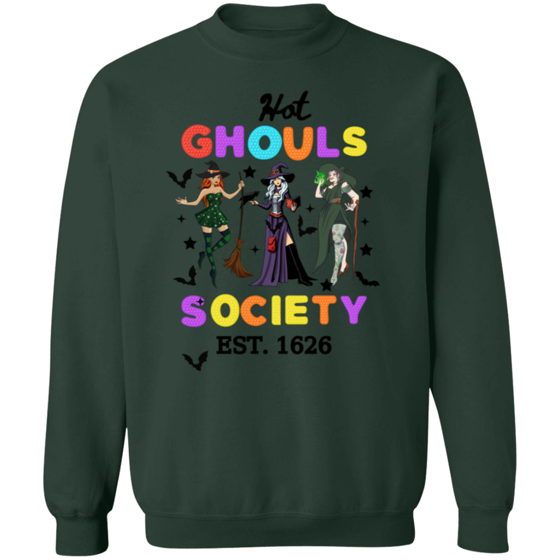 Halloween "Hot Ghouls" Pullover Sweatshirt/T-Shirt!